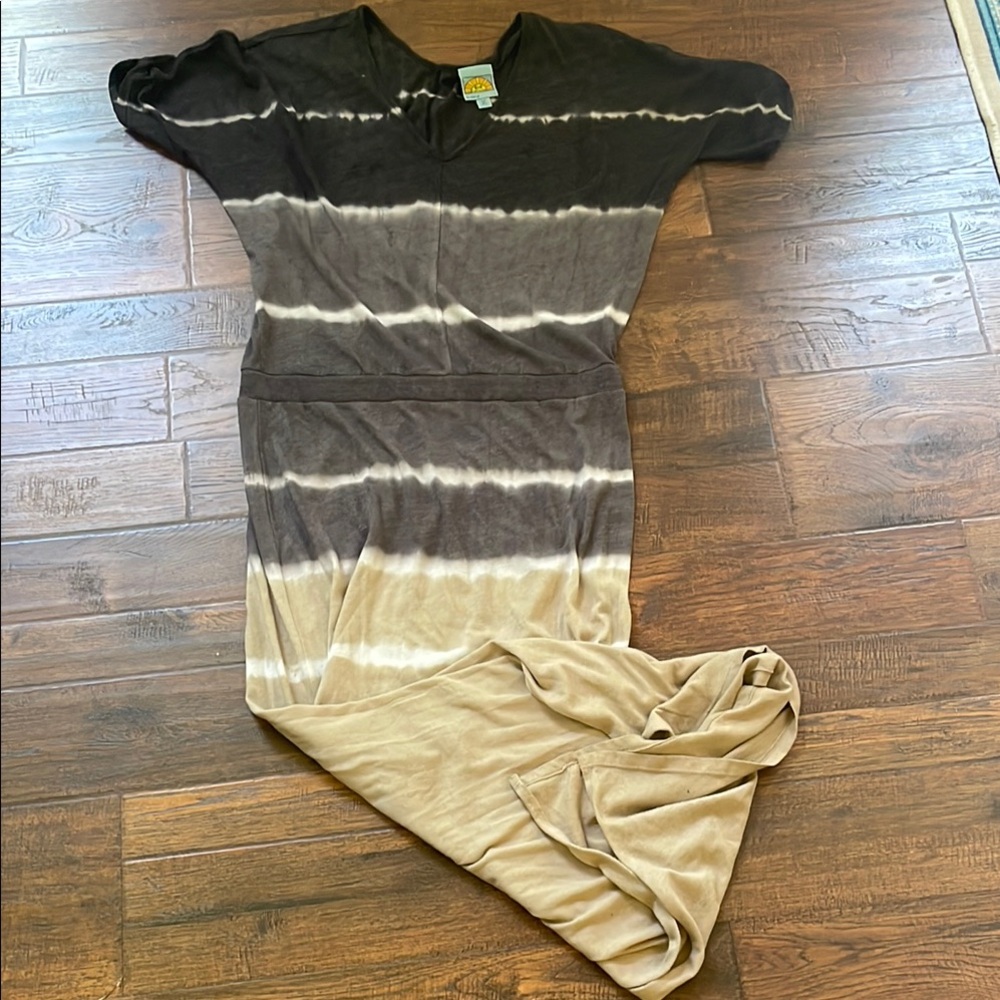 C&C California Tie Dye maxi dress